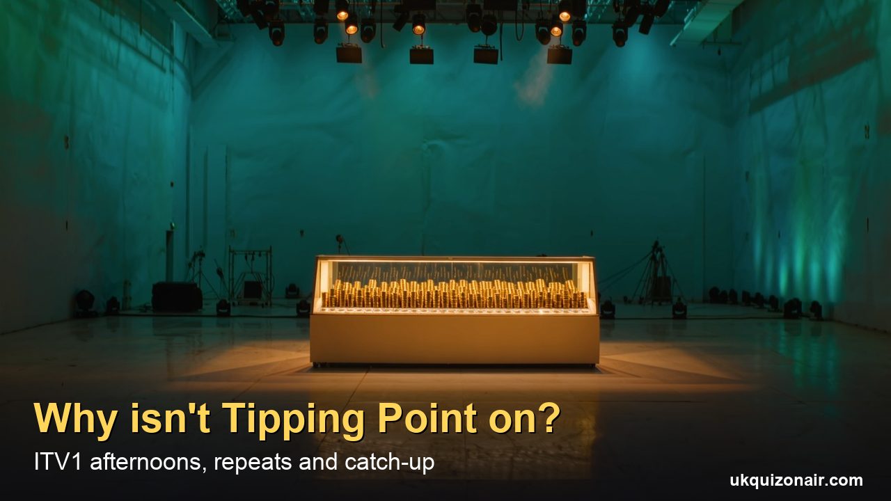 Why Isn't Tipping Point On? Deal or No Deal Has the 4pm Hour, The Chase Is in Repeats